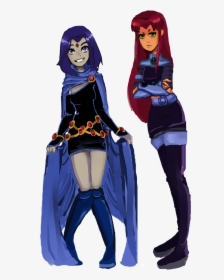 Raven And Starfire Switch Bodies, HD Png Download, Transparent PNG