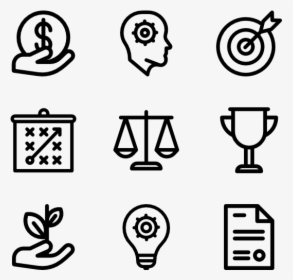 Productivity Icons - Hand Drawn Icon Png, Transparent Png, Transparent PNG