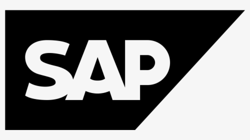 Productivity Business Axe Logo Erp Sap Se Clipart - Sap Logo Black And White, HD Png Download, Transparent PNG