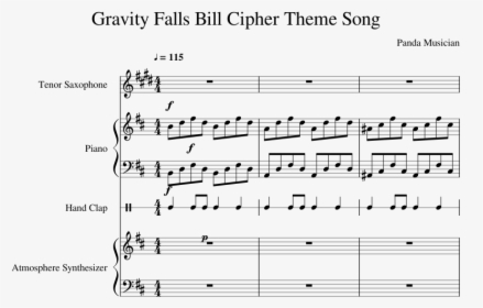 Gravity Falls Full Theme Score, HD Png Download, Transparent PNG