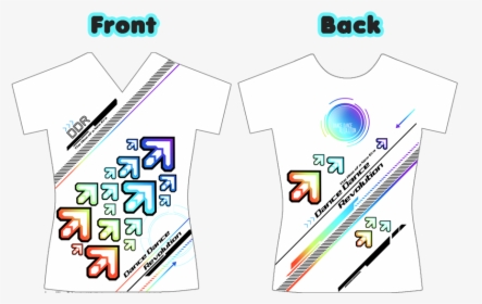 Ddr Arrows Png , Png Download - Dance Dance Revolution Shirt, Transparent Png, Transparent PNG