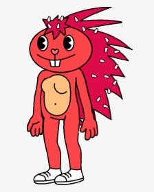 Characters - Flaky - Petunia Happy Tree Friends Anime, HD Png Download, Transparent PNG
