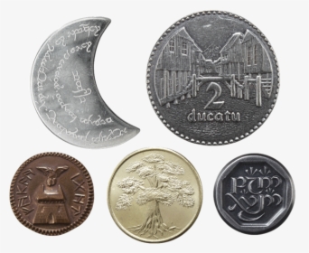 Lord Of The Rings Coins, HD Png Download, Transparent PNG