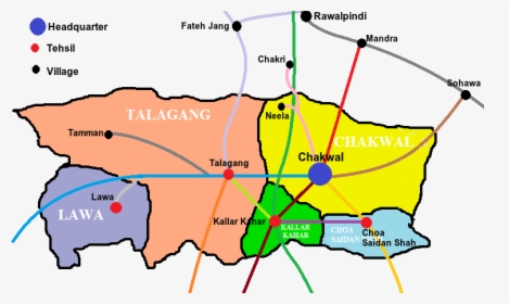 Chakwal Roads Mape - Organo Gold, HD Png Download, Transparent PNG