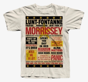 Morrissey Concert Shirt 2019, HD Png Download, Transparent PNG