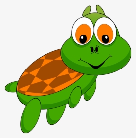 Free Turtle And Animations Clipart Clipart - Cartoon Turtle Transparent Background, HD Png Download, Transparent PNG