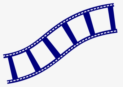 Symbol, Film, Strip, Filmstrip, Movie, Film Reel - Film Strip Png Blue, Transparent Png, Transparent PNG