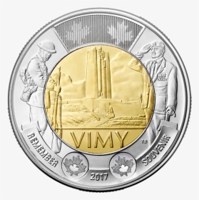 *the Battle Of Vimy Ridge - 2017 Vimy Ridge Coin, HD Png Download, Transparent PNG
