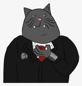 Fan Art Whiskers Drawing - Fat Toontown Cat, HD Png Download, Transparent PNG