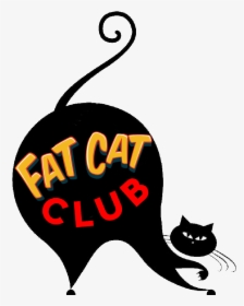 Is That Fatcat - Funny Cat Silhouette, HD Png Download, Transparent PNG
