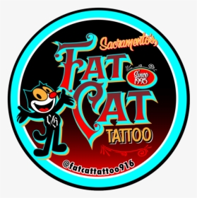 Fat Cat Tattoo - Con Safos, HD Png Download, Transparent PNG