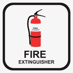 Fire Extinguisher Sign Clipart , Png Download, Transparent Png, Transparent PNG
