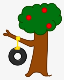 Tire Swing Tree, HD Png Download, Transparent PNG