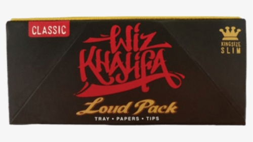 Picture Of Wiz Khalifa Loud Pack King Size Slim - Transparent Rolling Paper Png, Png Download, Transparent PNG