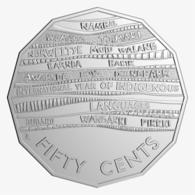 Silver Coin Png Image - 50 Cent Coin Australia 2019, Transparent Png, Transparent PNG