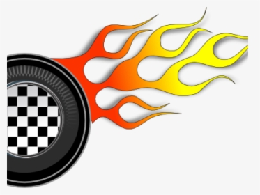 Fire Clipart Tire - Logo Png Hot Wheels Png, Transparent Png, Transparent PNG