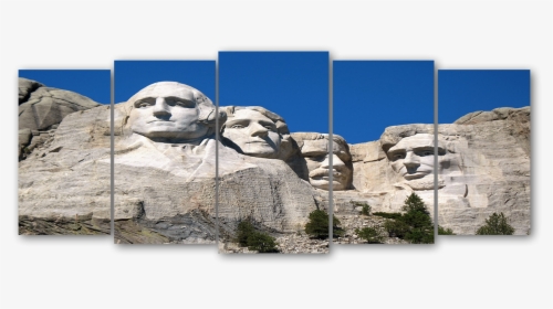 Wall Art Mt Rushmore - Mount Rushmore, HD Png Download, Transparent PNG