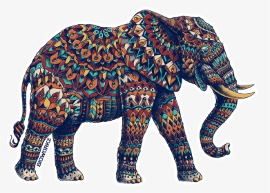 Ornate Elephant, HD Png Download, Transparent PNG