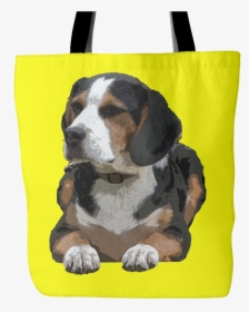 Painting Beagle Dog Tote Bags - Tote Bag, HD Png Download, Transparent PNG