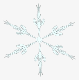 Snowflake Clipart, HD Png Download, Transparent PNG