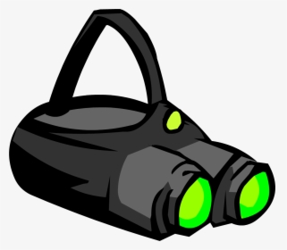 Club Penguin Wiki - Night Vision Goggles Clipart, HD Png Download, Transparent PNG