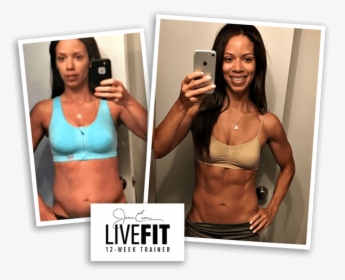 Lauren Lost 13 Lbs And 9% Body Fat - 13 Body Fat Female, HD Png Download, Transparent PNG