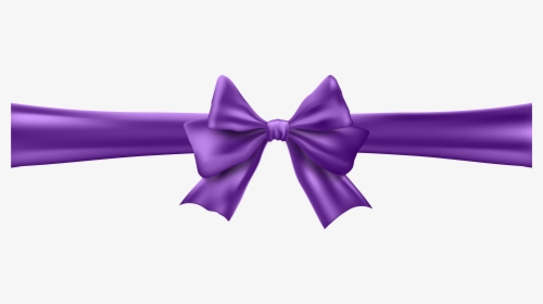 Purple Bow Png Blue Ribbon Bow Png - Bow Ribbons Png Transparent Background, Png Download, Transparent PNG