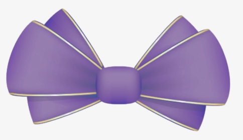 Bow Tie Purple - Satin, HD Png Download, Transparent PNG