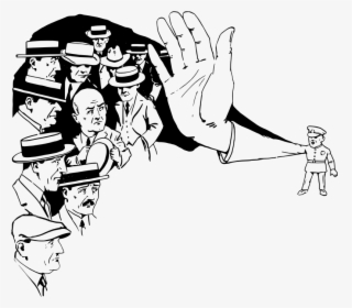 Police Stop - Cartoon, HD Png Download, Transparent PNG