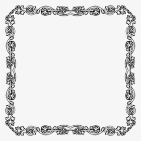 Victorian Flourish Png - Old Time Photo Frames Png, Transparent Png, Transparent PNG