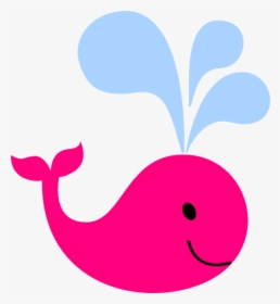 Pink Whale Clip Art, HD Png Download, Transparent PNG