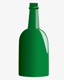 Clip Art Beer Bottle Vector Graphics Jeroboam - Green Bottle Clipart, HD Png Download, Transparent PNG