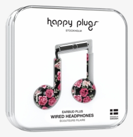 Happy Plugs In Ear White Marble, HD Png Download, Transparent PNG