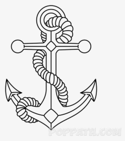 Collection Of Free Traditional Drawing Anchor Download - Traditional Anchor Png, Transparent Png, Transparent PNG