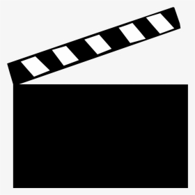 Transparent Movie Slate Png - Clip Art Movie Clapper Board, Png Download, Transparent PNG