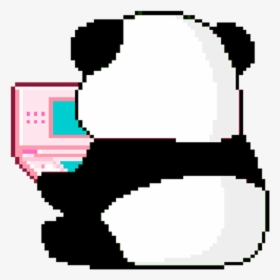 Panda Playing Video Games, HD Png Download, Transparent PNG