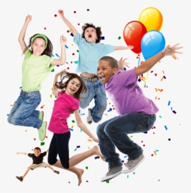 Transparent Kids Jumping Png - Transparent Png Happy Kids Jumping Png, Png Download, Transparent PNG