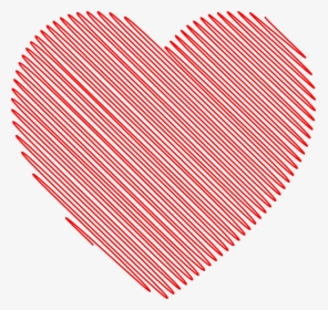 Hearts Clipart Scribble - Transparent Scribble Heart Png, Png Download, Transparent PNG