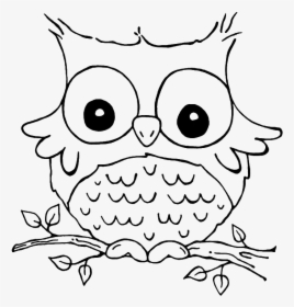 Girl Owl Coloring Pages, HD Png Download, Transparent PNG