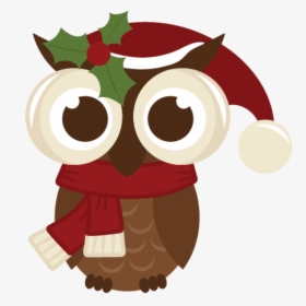 Christmas Owl Clipart Cute Christmas Owl Clipart Plant - Christmas Cute Clipart Png, Transparent Png, Transparent PNG