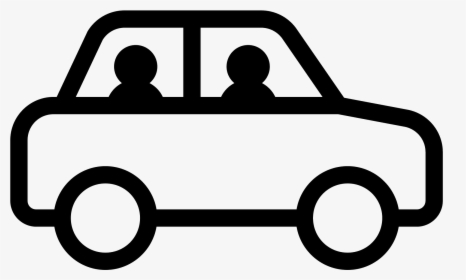 Car Side Vector - Icon Car Side View, HD Png Download, Transparent PNG