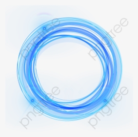 Transparent Blue Effect Png - Circle, Png Download, Transparent PNG