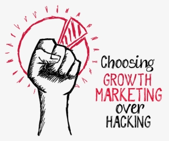 Growth Marketing Over Hacking - Drawing, HD Png Download, Transparent PNG