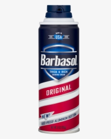 Barbasol Original Thick & Rich Shaving Cream For Men, - Shaving Foam Png Transparent, Png Download, Transparent PNG