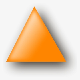 Transparent Gold Triangle Png - Figuras Geometricas De Color Naranja, Png Download, Transparent PNG