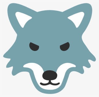 Wolf Emoji Transparent, HD Png Download, Transparent PNG