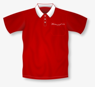 Red Polo Shirt Clip Arts - Polo Shirt Clipart, HD Png Download, Transparent PNG