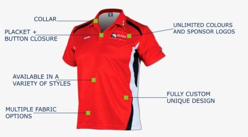 Transparent Polo Shirt Png - Sublimation Polo Shirt Design Red, Png Download, Transparent PNG
