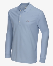 Blue Fog - Long Sleeve With Collar, HD Png Download, Transparent PNG