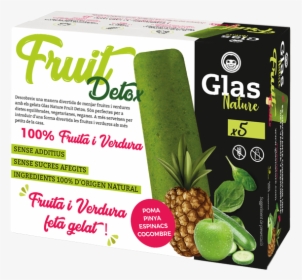 Detox Frutas Y Verduras Naturales - Glas Nature, HD Png Download, Transparent PNG